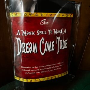 A Magic Spell to Make a Dream Come True