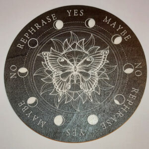 Lunar Moth Double-Sided Pendulum Board